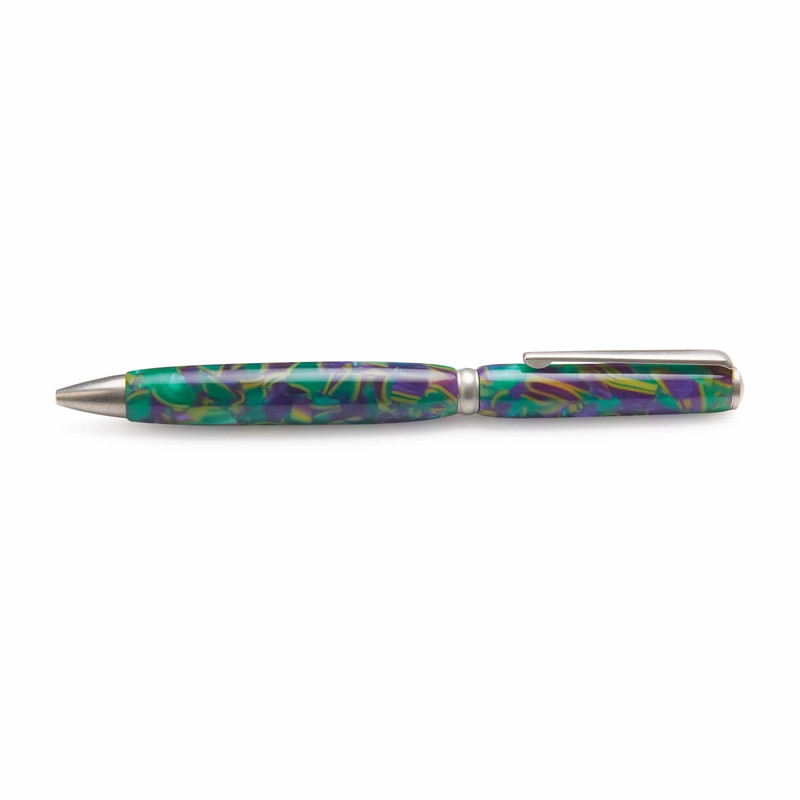 7 mm Slim Style Ballpoint Pen Kit - Finish:Antique Nickel